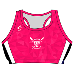  - Pink Pattern - Pro Crop Top