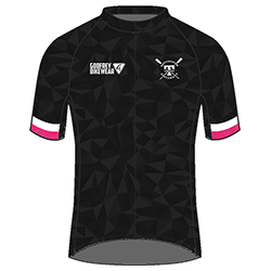  - Pink Band - Custom S/S Elite Cycling Jersey