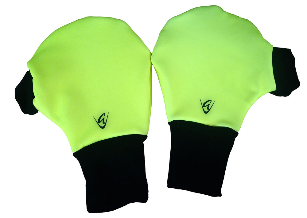  - Be Seen Sculling Pogies - Yellow