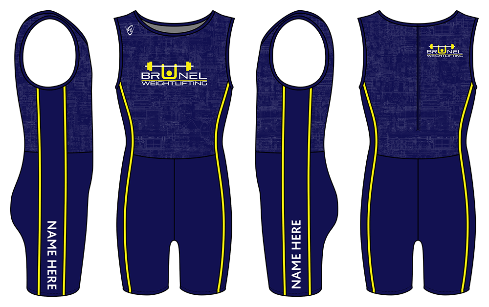 Deign 01b - Custom Weightlifting Suit