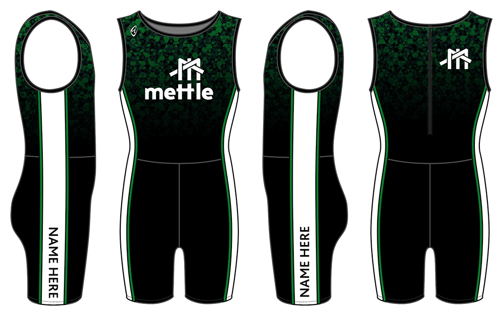 Green - Custom Weightlifting Suit