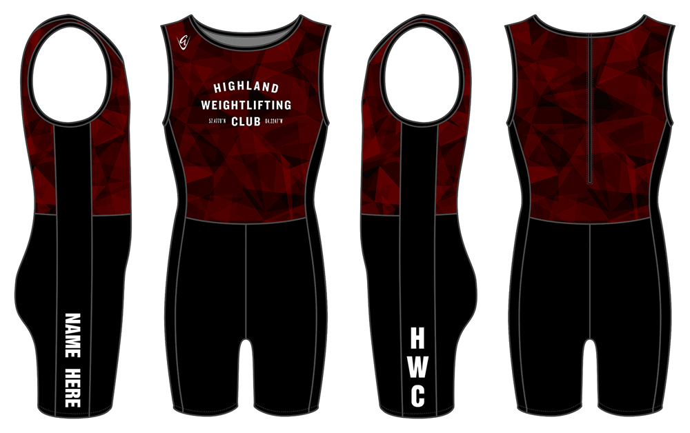  - Custom Weightlifting Suit