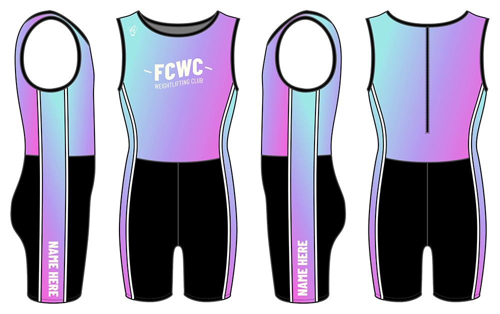 Design 1 - Custom Weightlifting Suit