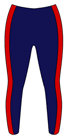 Racing Red Stripe - Custom Leggings