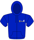 Royal - Zip Hoodie