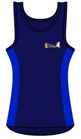  - Navy - Custom Singlet