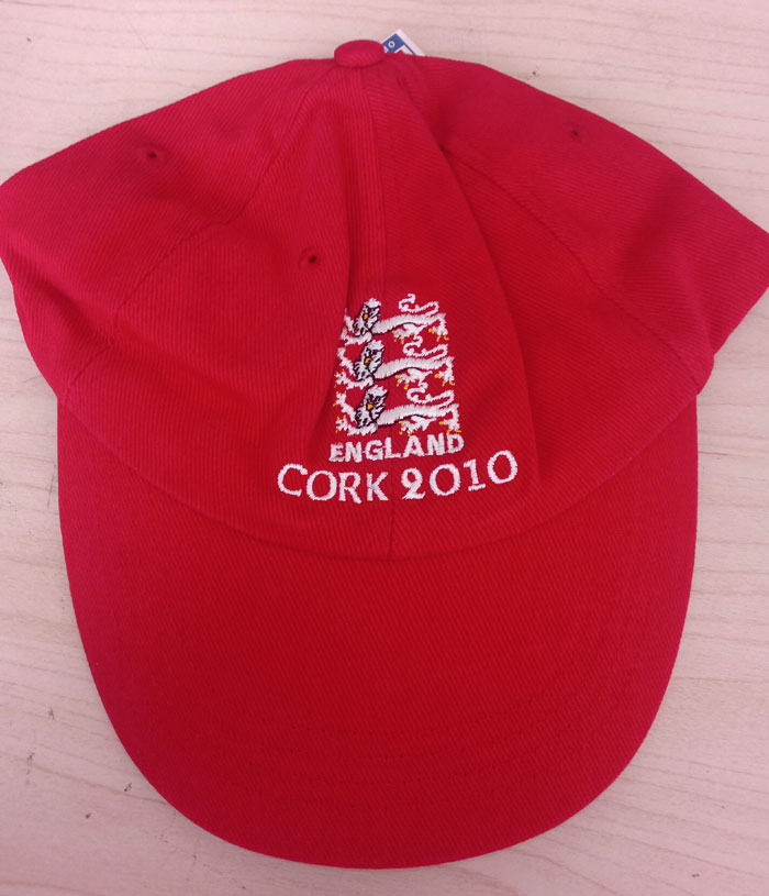 England Cork 2010 Cap