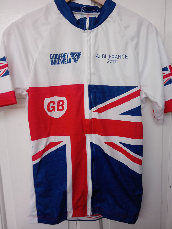 GB Cycling 2017 Jersey Men's Club Fit