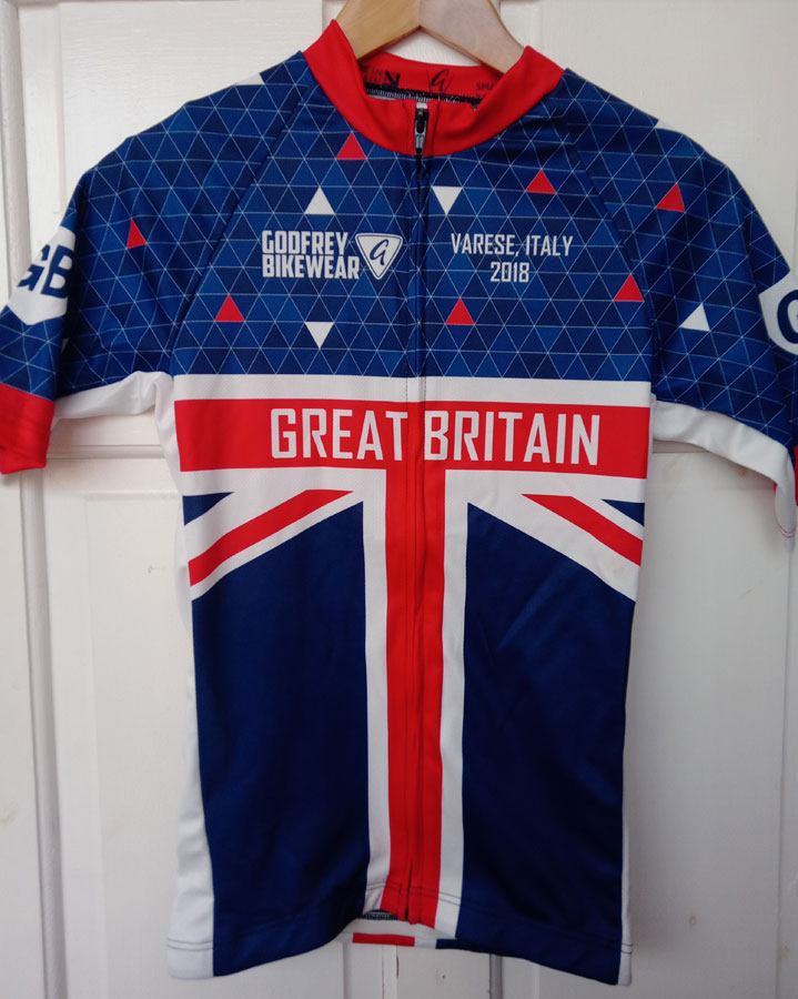 GB Cycling 2018 Race-Fit Jersey