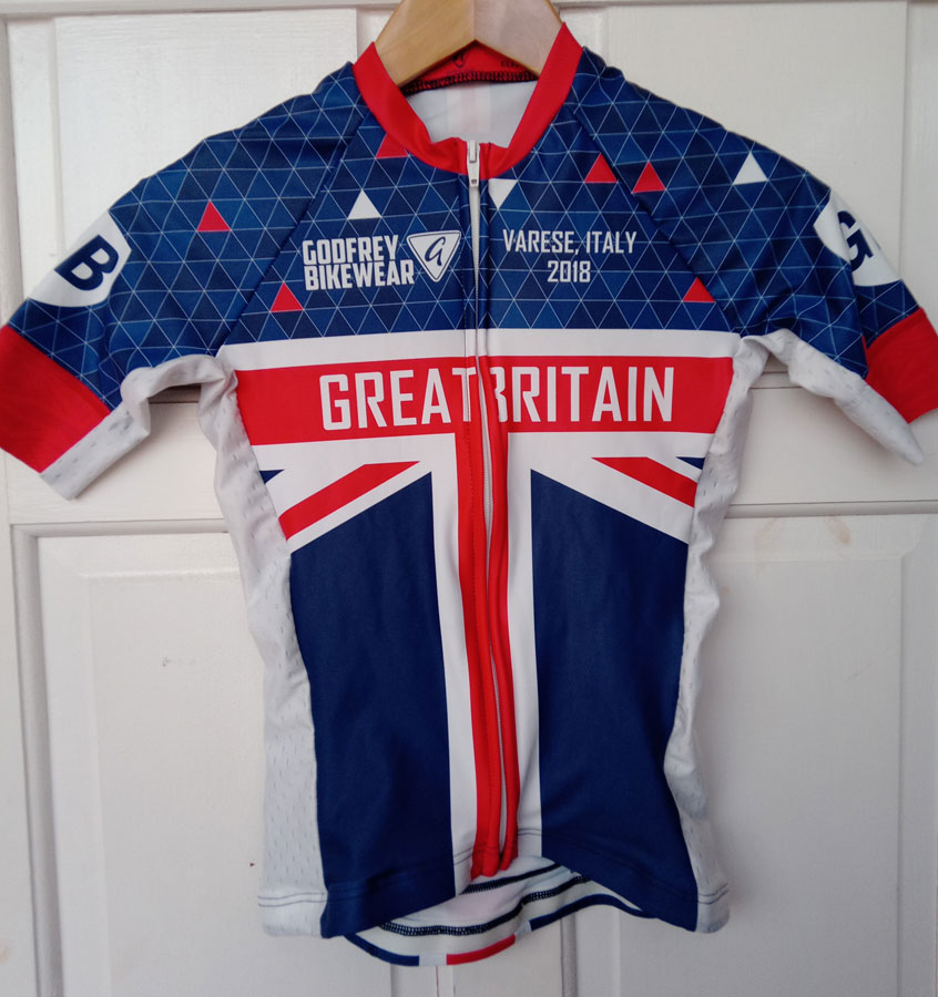 GB Cycling 2018 Elite Jersey