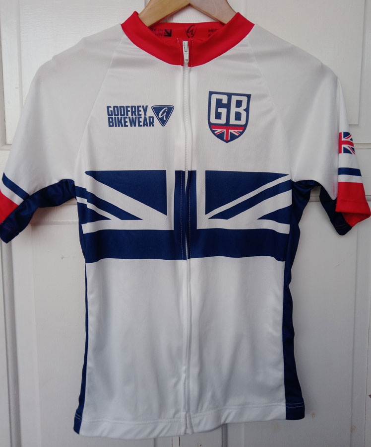 GB Cycling Jersey Race-Fit - No Date