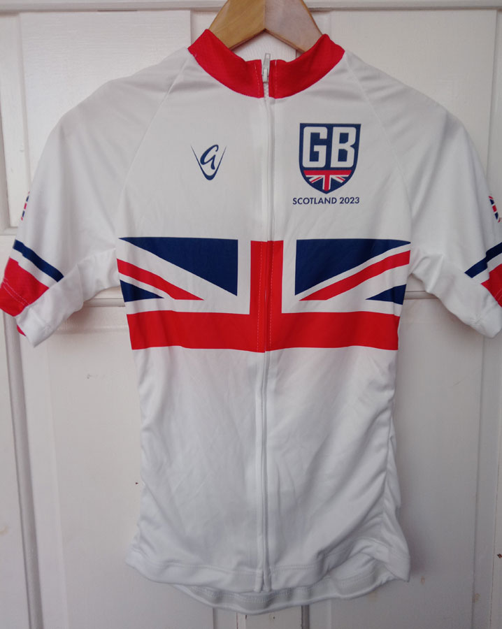 GB Cycling 2023 Jersey Race-Fit