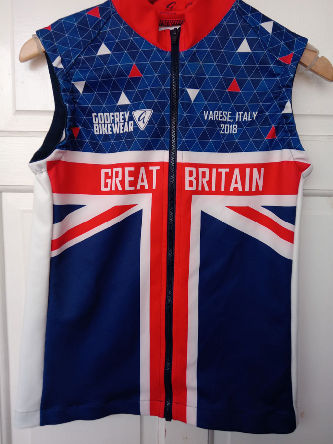 GB Cycling 2018 Gilet