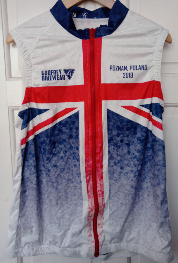 GB Cycling 2019 Gilet Lightweight