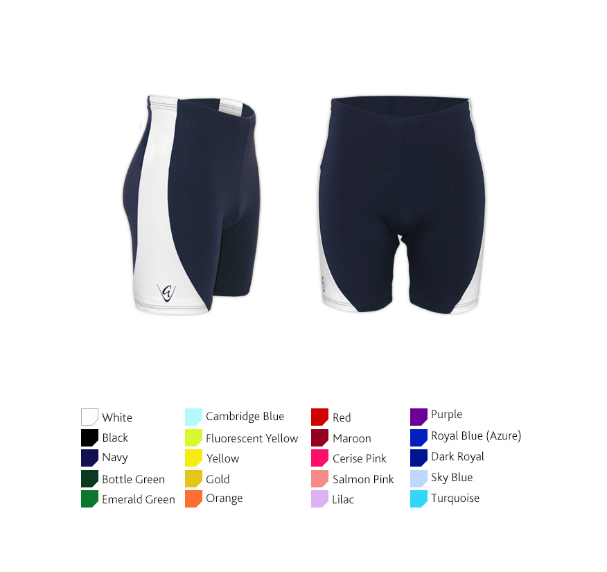 Performance Navy/Contrast Colour Shorts