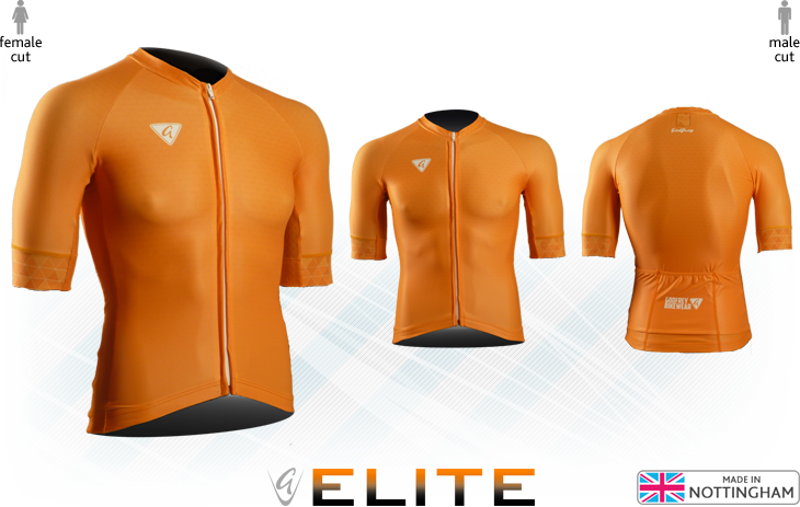 Orange S/S Elite Cycling Jersey